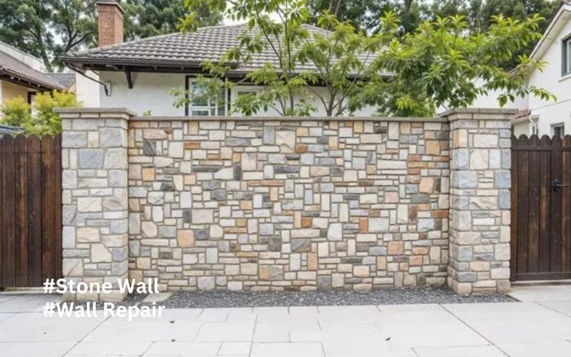 Easy Stone Wall Repair